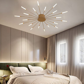 Multiple-Head Creativity Bedroom LED Ceiling Light