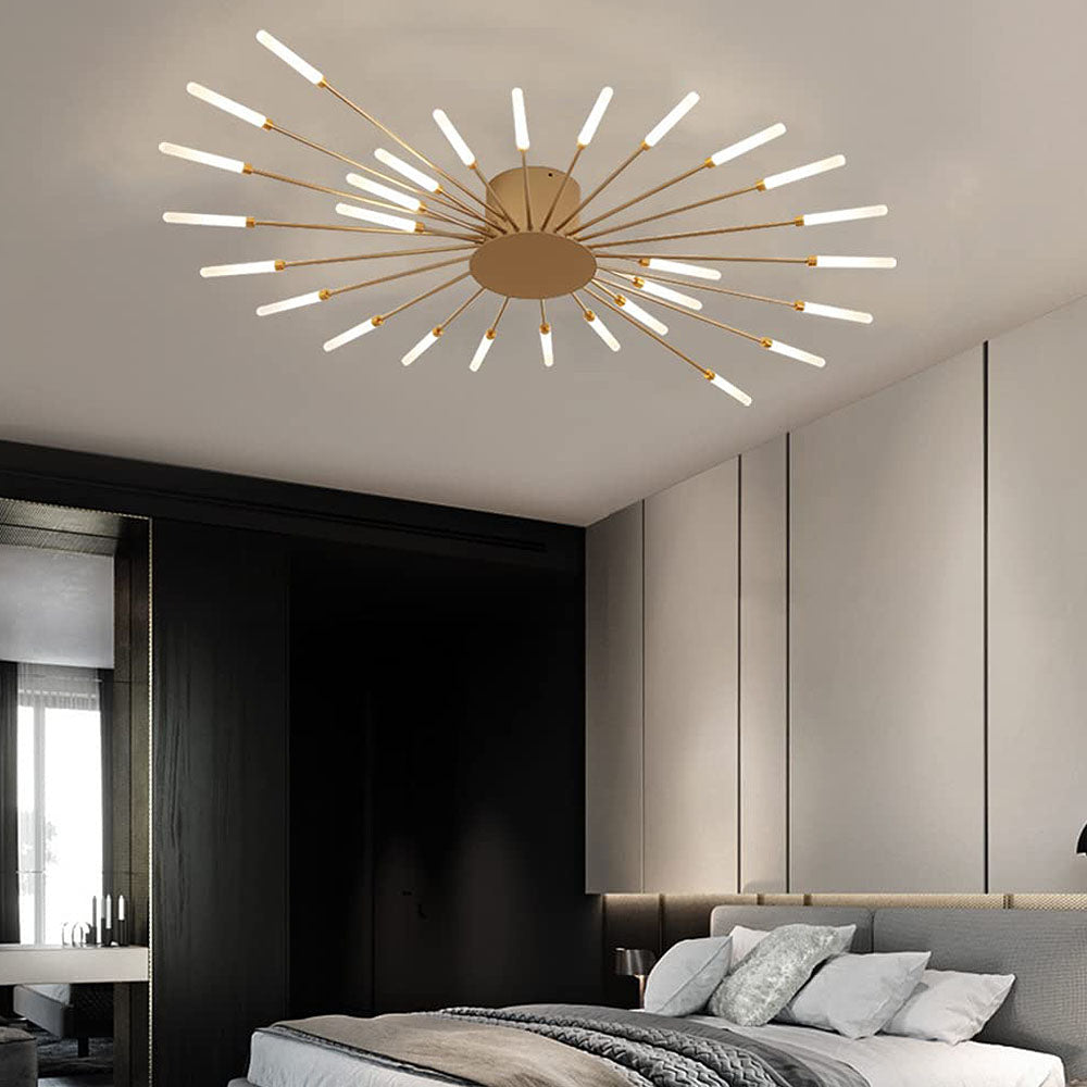 Multiple-Head Creativity Bedroom LED Ceiling Light