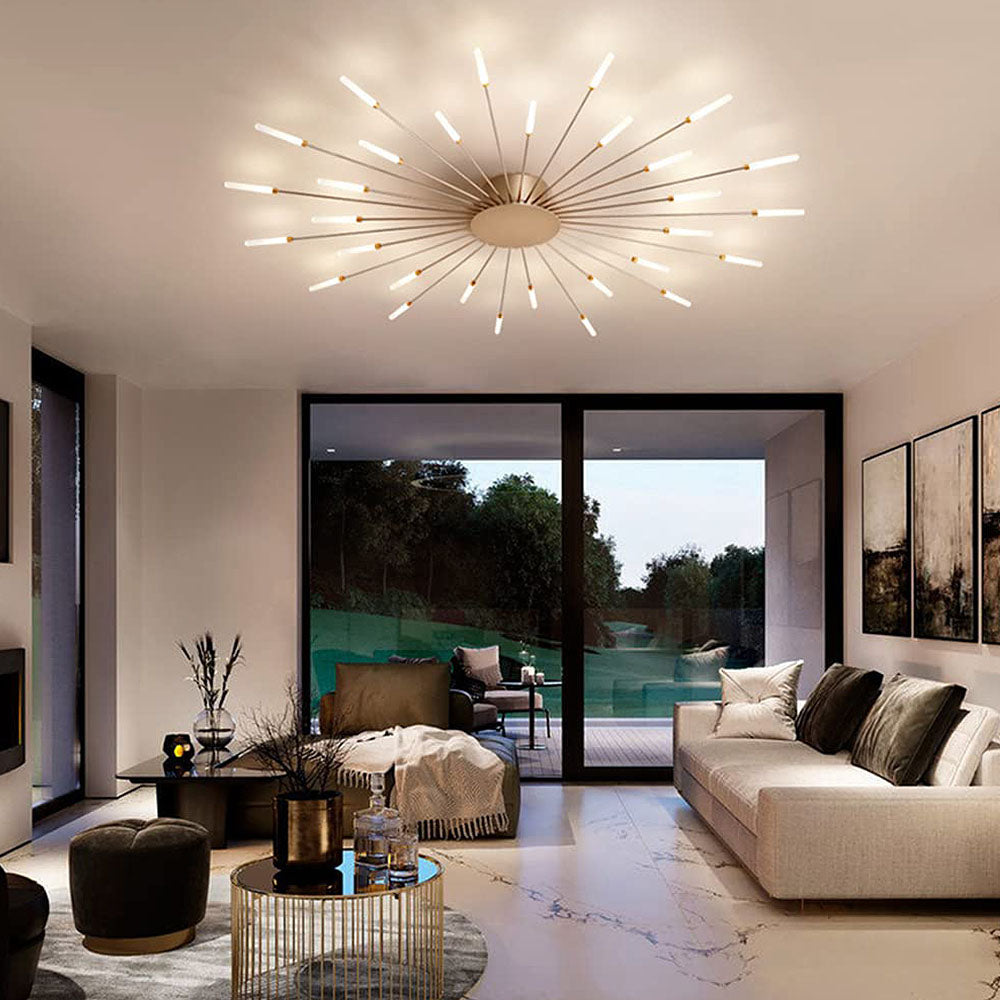 Multiple-Head Creativity Bedroom LED Ceiling Light