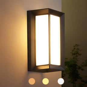 Modern Motion Sensor Outdoor IP65 LED Wall Light
