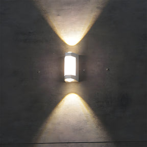 LED Waterproof Up and Down Outdoor Wall Lighting for Garden Halls Terrace Patio