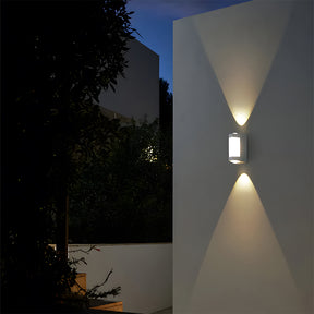 LED Waterproof Up and Down Outdoor Wall Lighting for Garden Halls Terrace Patio