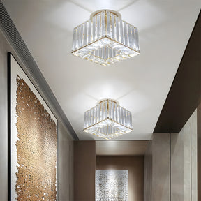 Crystal Modern Hallway Ceiling Light Fixture