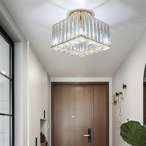 Crystal Modern Hallway Ceiling Light Fixture