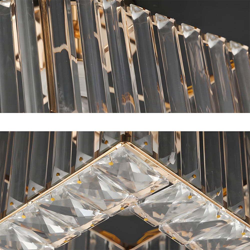 Crystal Modern Hallway Ceiling Light Fixture