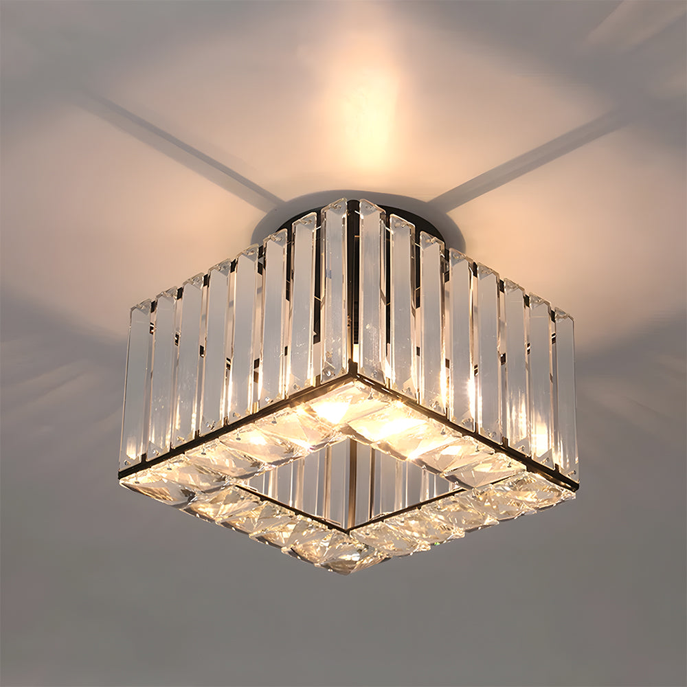 Crystal Modern Hallway Ceiling Light Fixture