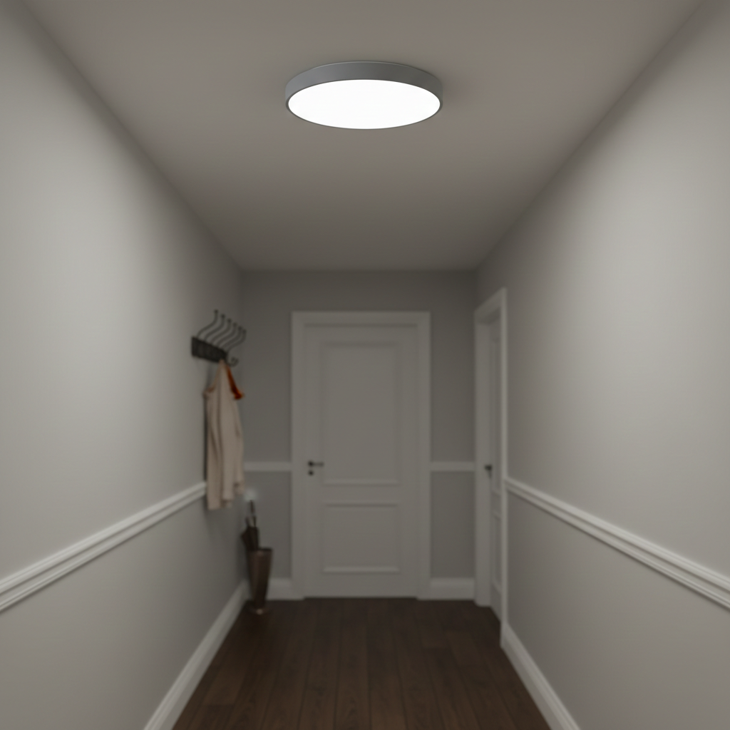 Minimalist Colorful Energy Efficient Flush Mount LED Ceiling Light