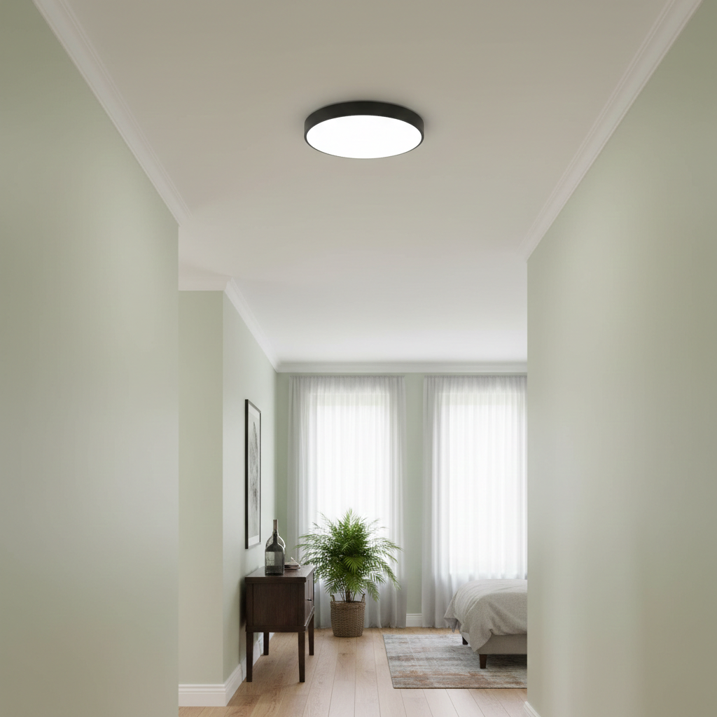 Minimalist Colorful Energy Efficient Flush Mount LED Ceiling Light