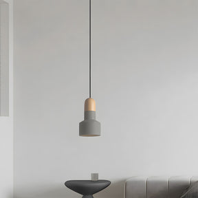 Minimalist Colorful Cement Pendant Lights For Living Room