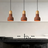 Minimalist Colorful Cement Pendant Lights For Living Room
