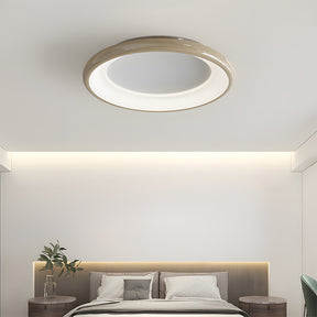 Minimalist Creamy Round LED Living Room Ceiling Lights