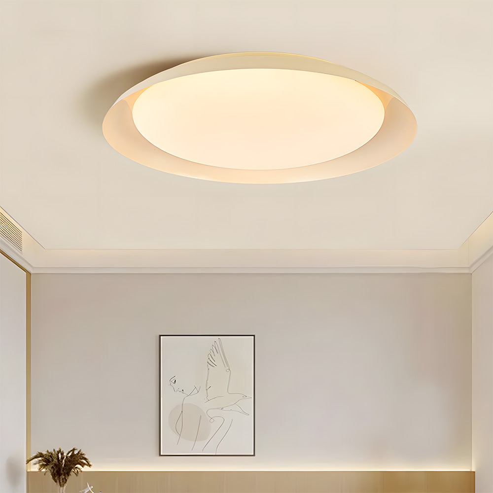 Minimalist Iron Bedroom LED Ceiling Light