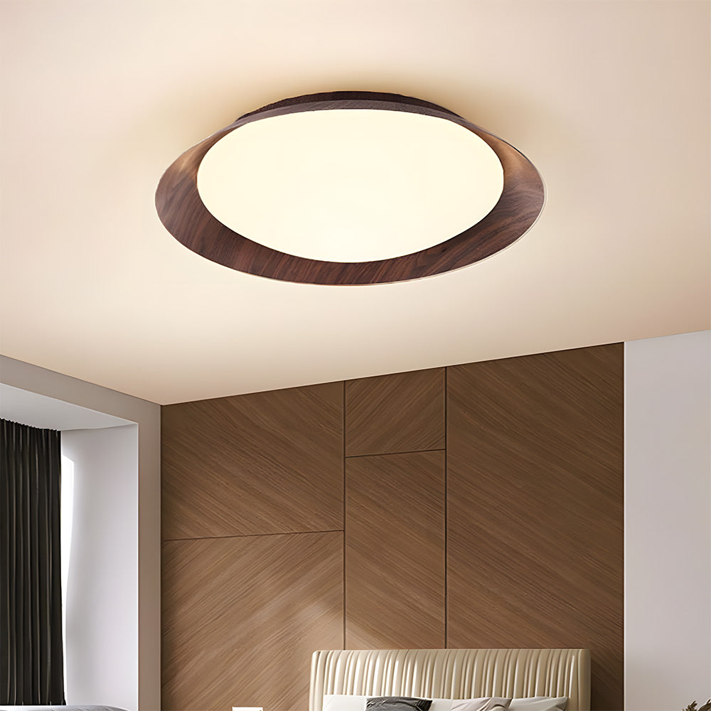 Minimalist Iron Bedroom LED Ceiling Light