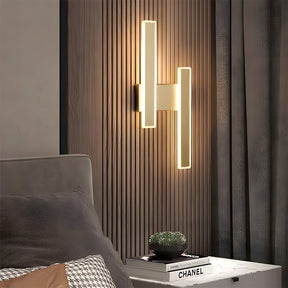 Minimalist Long Strip Bedroom Wall Light