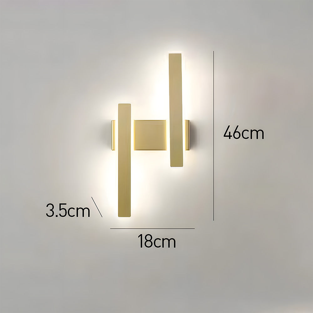 Minimalist Long Strip Bedroom Wall Light