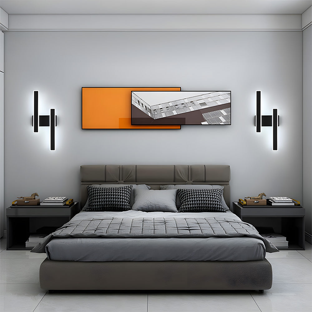 Minimalist Long Strip Bedroom Wall Light