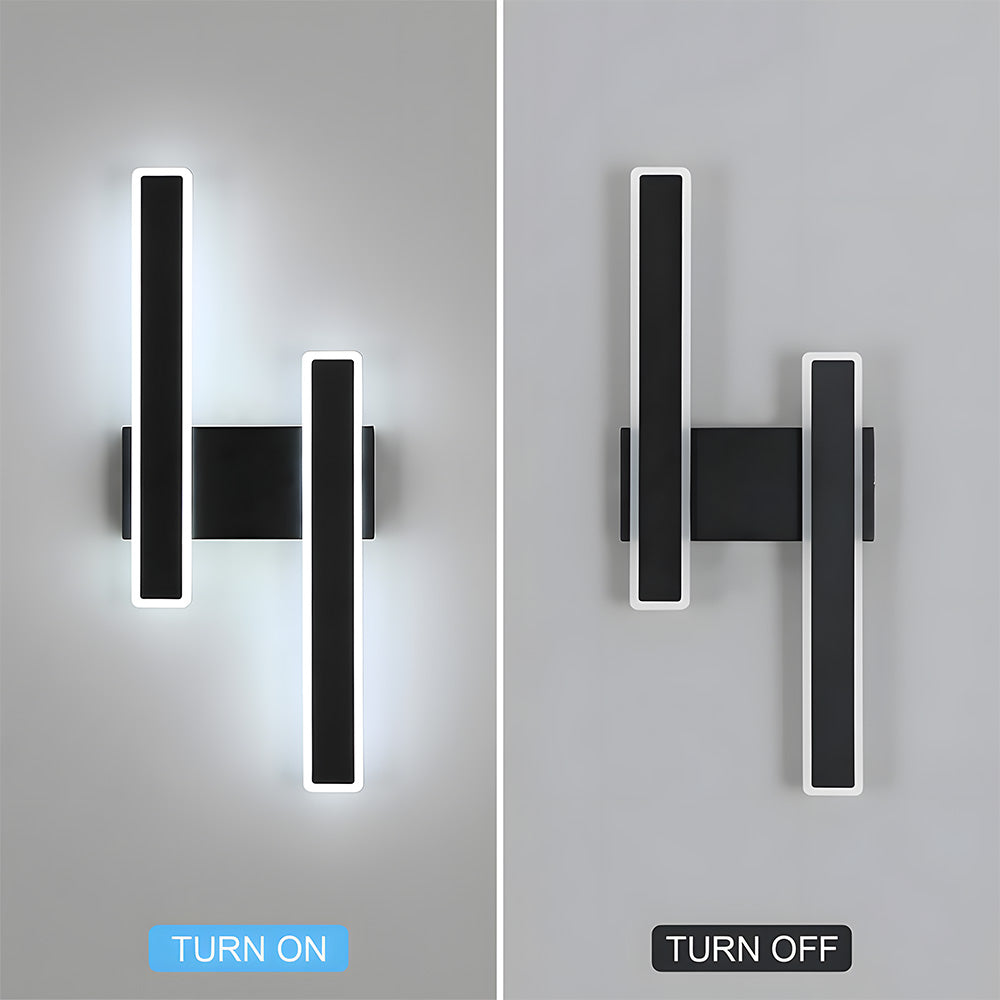 Minimalist Long Strip Bedroom Wall Light