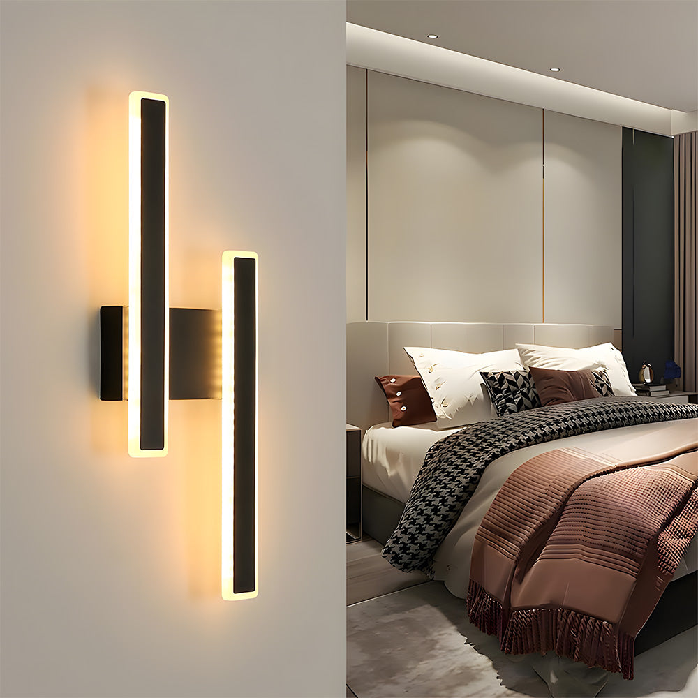 Minimalist Long Strip Bedroom Wall Light