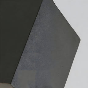 IP65 Black Square LED Outdoor Wall Lights