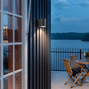 IP65 Black Square LED Outdoor Wall Lights