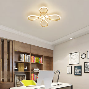 Modern Creative Iron LED Ceiling Lights For Bedroom