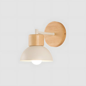 Modern Creative Wooden Bedroom Wall Light