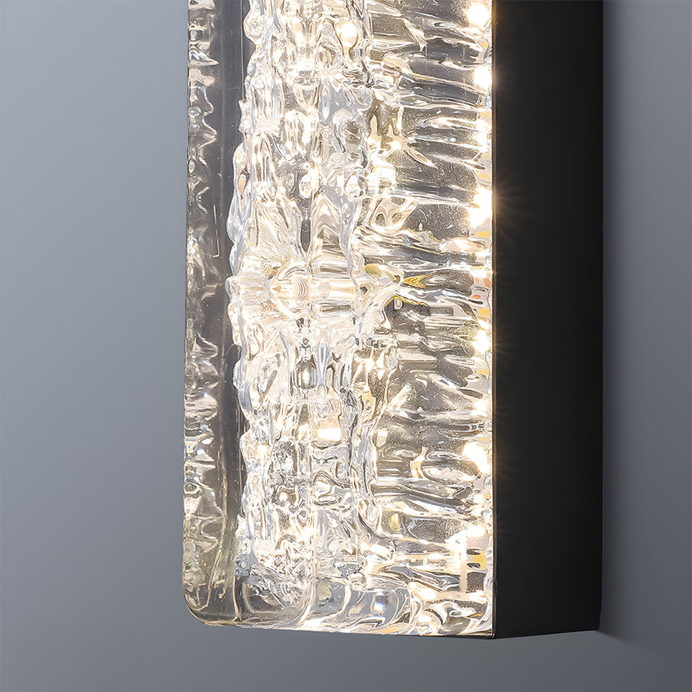 Modern Retro Black Acrylic Linear LED Ceiling Light