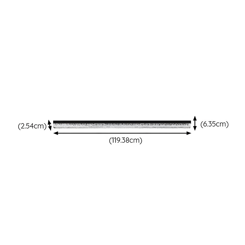 Modern Retro Black Acrylic Linear LED Ceiling Light