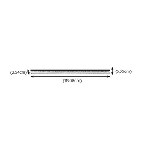 Modern Retro Black Acrylic Linear LED Ceiling Light
