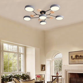Modern Round Low Ceiling Light For Living Room