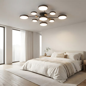 Modern Semi Flush LED Ceiling Lights for Bedroom Living Room