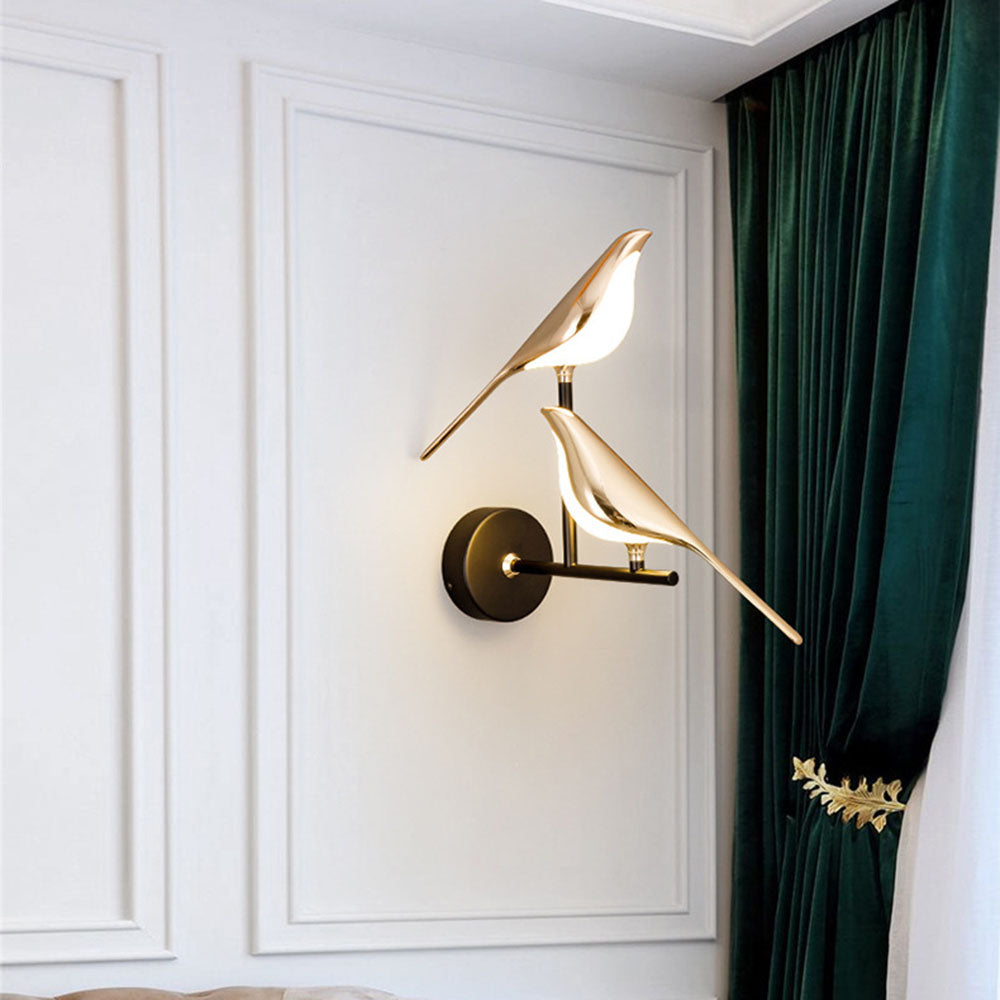 Modern Art Design Bird LED Wall Light