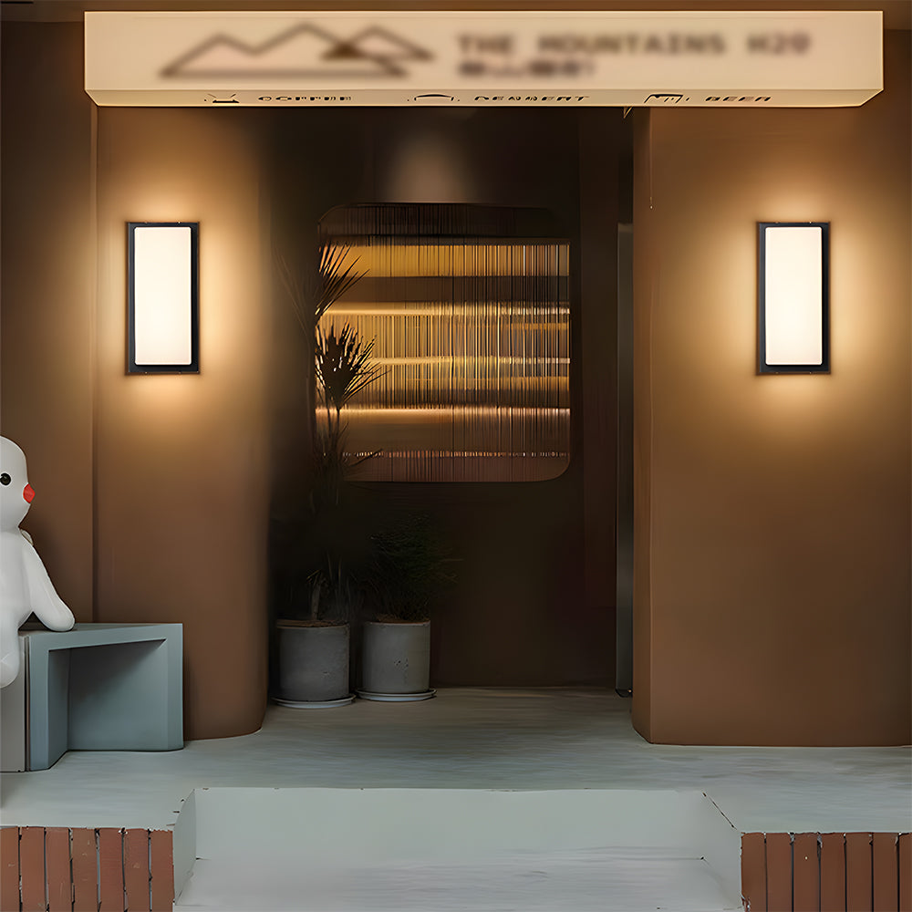 Modern Simple IP65 LED Outdoor Wall Light
