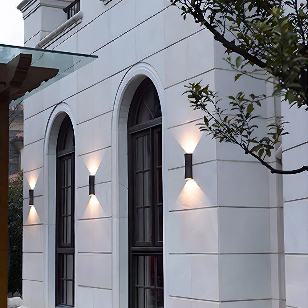 Modern Waterproof LED Outdoor Up And Down Lights