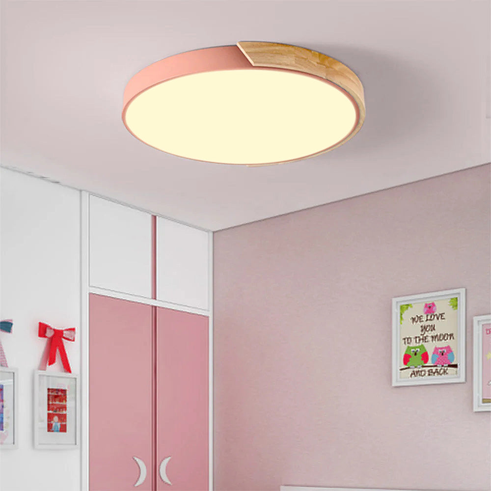 Modern Minimalist Round Flush LED Ceiling Lights