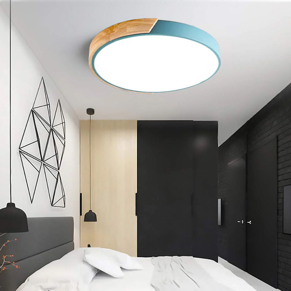 Modern Minimalist Round Flush LED Ceiling Lights