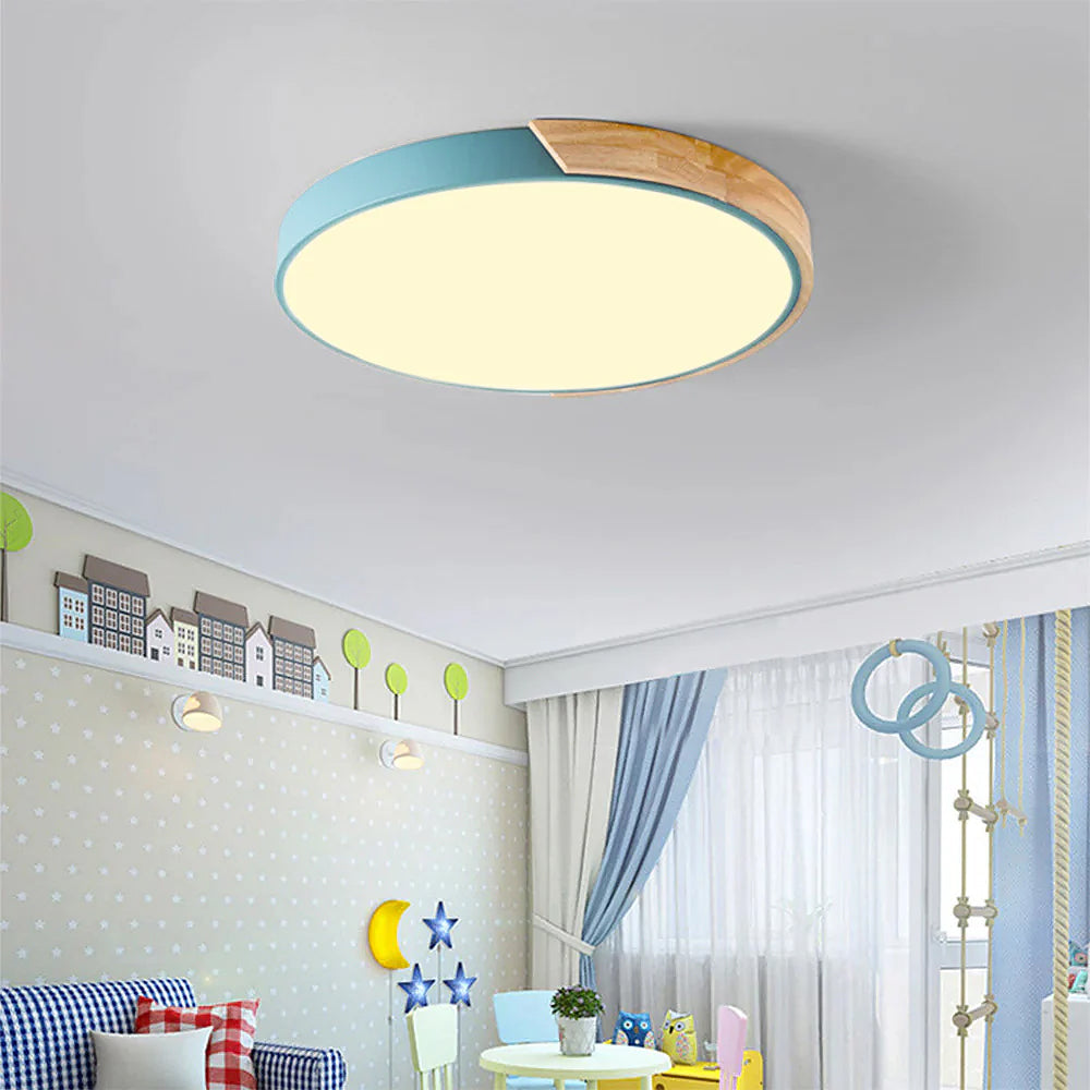 Modern Minimalist Round Flush LED Ceiling Lights
