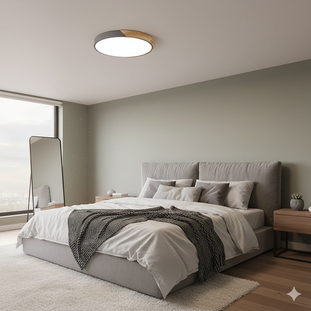 Modern Minimalist Round Flush LED Ceiling Lights