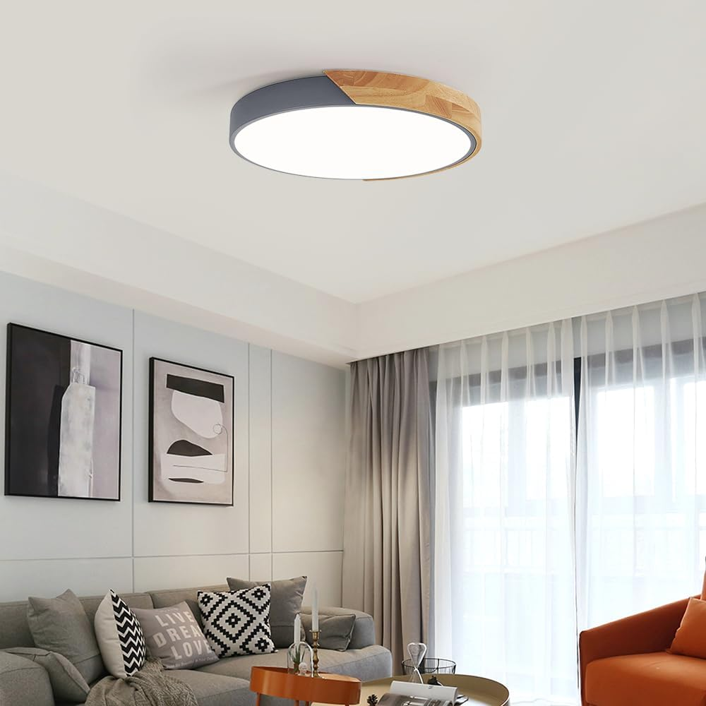 Modern Minimalist Round Flush LED Ceiling Lights
