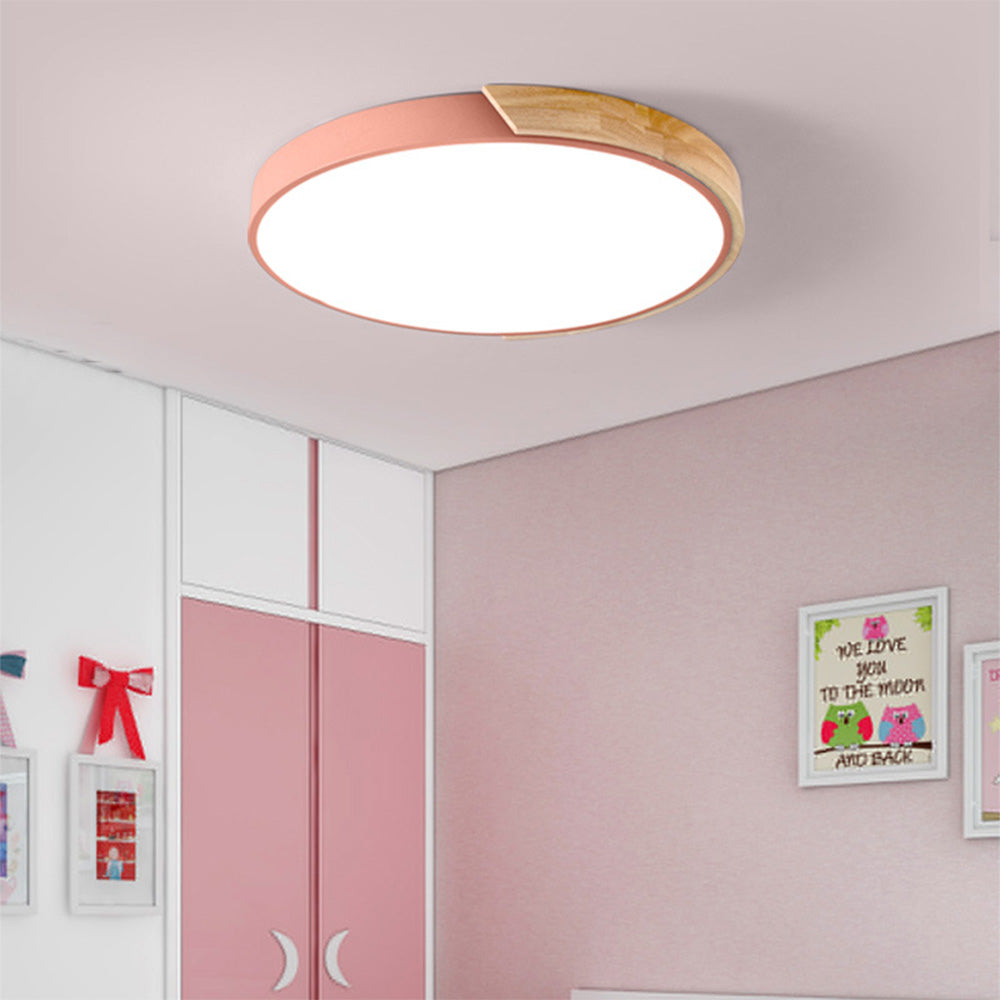 Modern Minimalist Round Flush LED Ceiling Lights