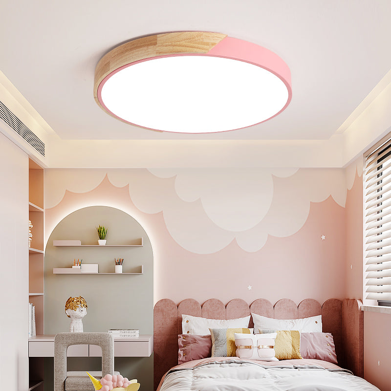 Modern Minimalist Round Flush LED Ceiling Lights