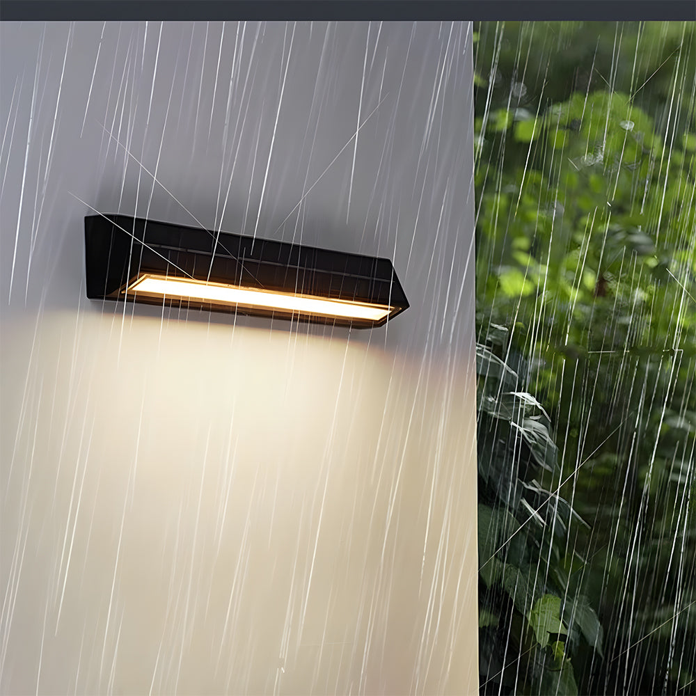 Modern Acrylic Outdoor Solar Wall Lights IP65