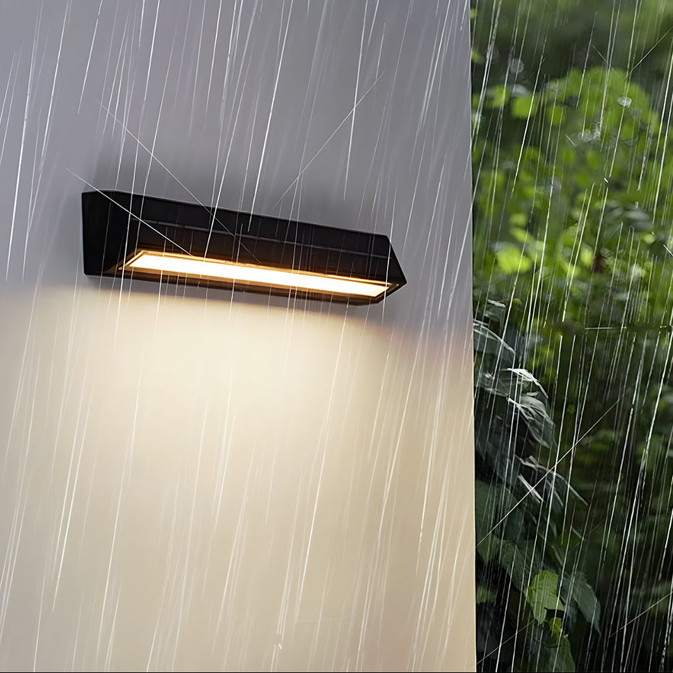 Modern Acrylic Outdoor Solar Wall Lights IP65