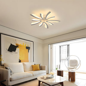 Nordic Petal Acrylic Living Room Ceiling Lights