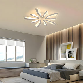 Nordic Petal Acrylic Living Room Ceiling Lights