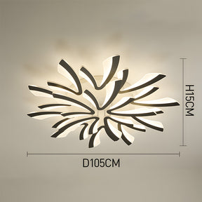 Nordic Petal Acrylic Living Room Ceiling Lights