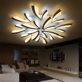 Nordic Petal Acrylic Living Room Ceiling Lights