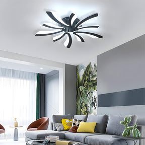 Nordic Petal Acrylic Living Room Ceiling Lights