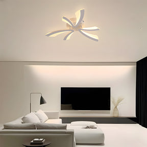 Nordic Petal Acrylic Living Room Ceiling Lights