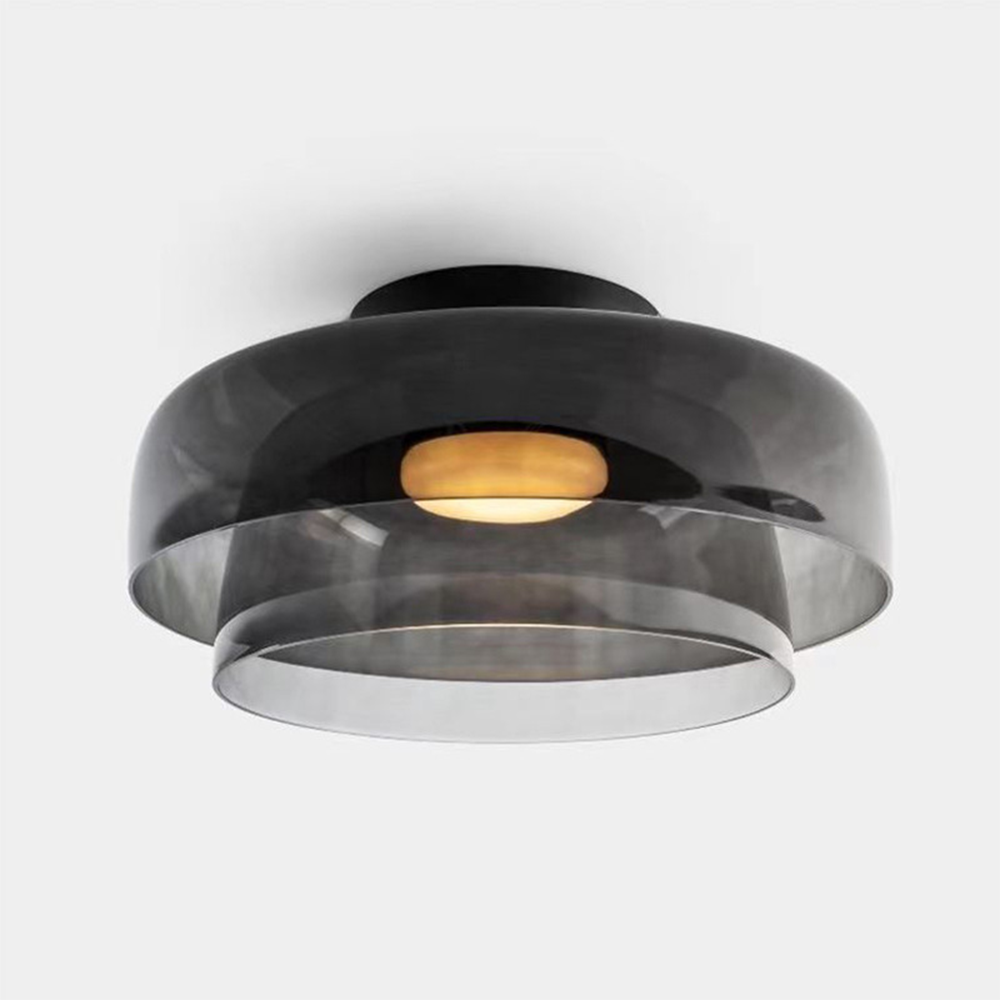 Nordic Medieval Simple Glass Ceiling Light